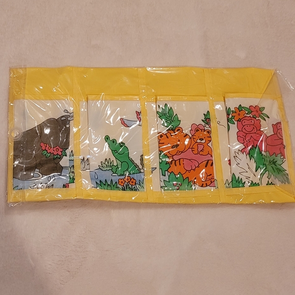 Better Home 8 Pocket Kiddy Shoe Caddy Animal Designs New - Picture 4 of 9